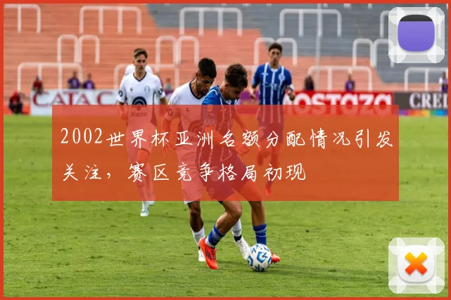 2002世界杯亚洲名额分配情况引发关注,赛区竞争格局初现